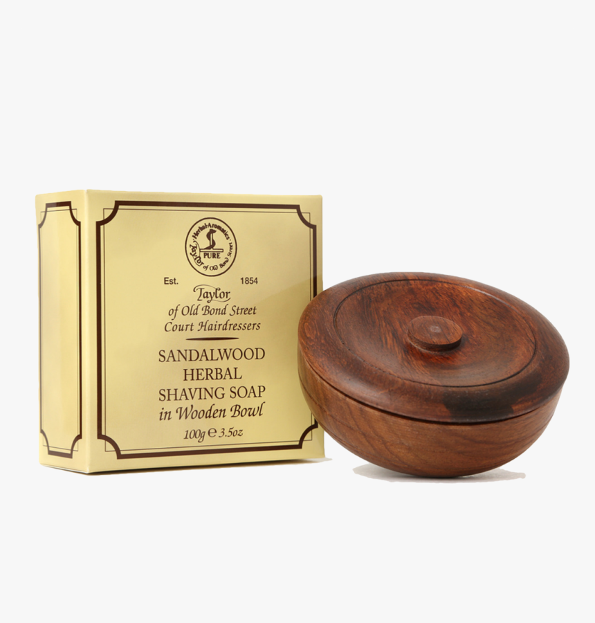 Taylor Of Old Bond Street Sandalwood Shaving Soap With, HD Png Download, Free Download