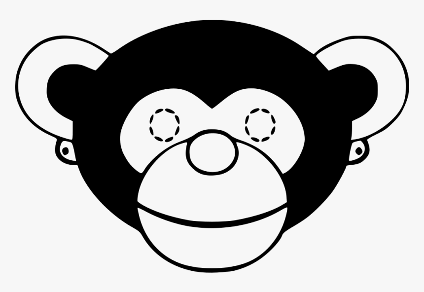 Art,cartoon,line Art,cheek,black And White,smile,pleased,ear - Cartoon, HD Png Download, Free Download