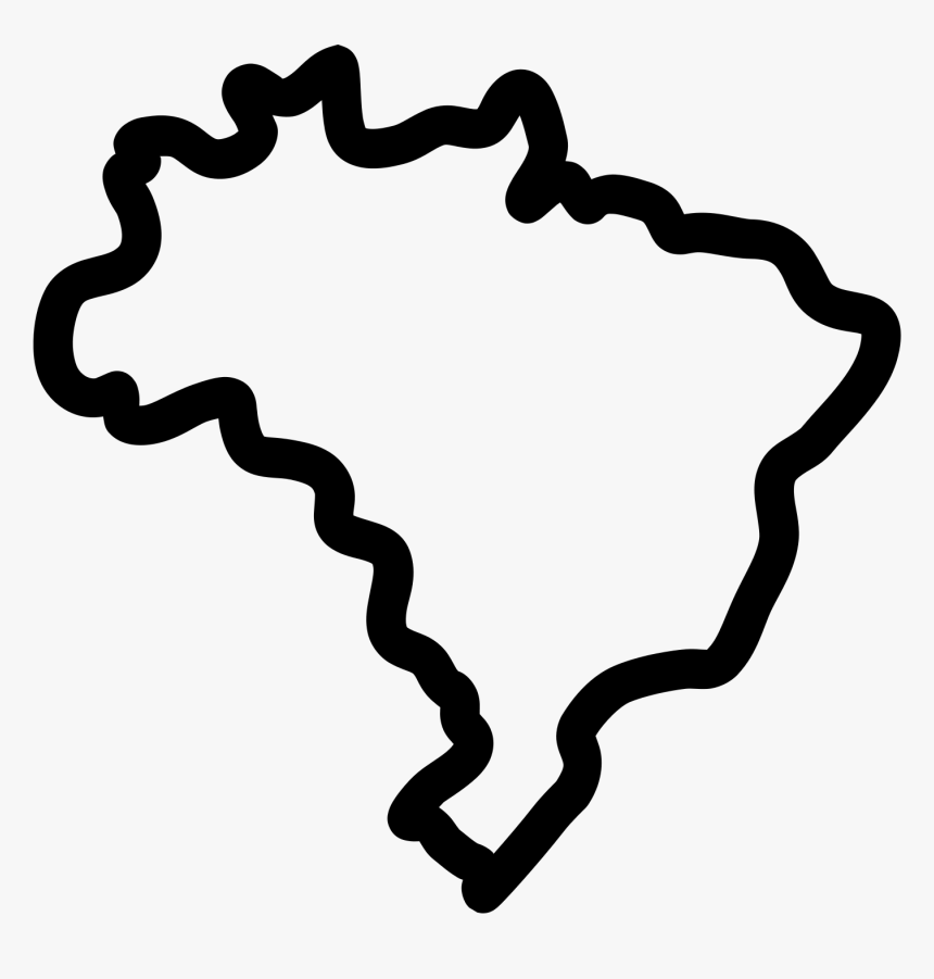 1600 X 1600 - Icones Mapa Do Brasil, HD Png Download, Free Download