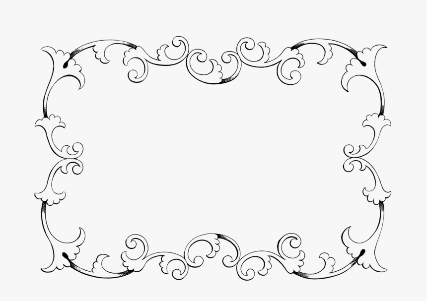 Transparent Transparent Background Border Frame, HD Png Download, Free Download