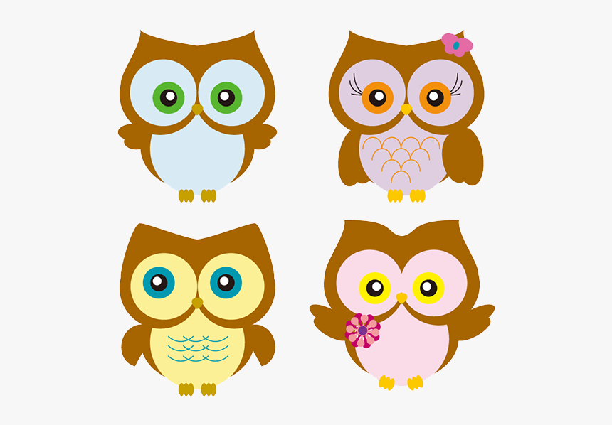 Clip Art Owl Cartoon Drawing - Owl Images Cartoon, HD Png Download, Free Download