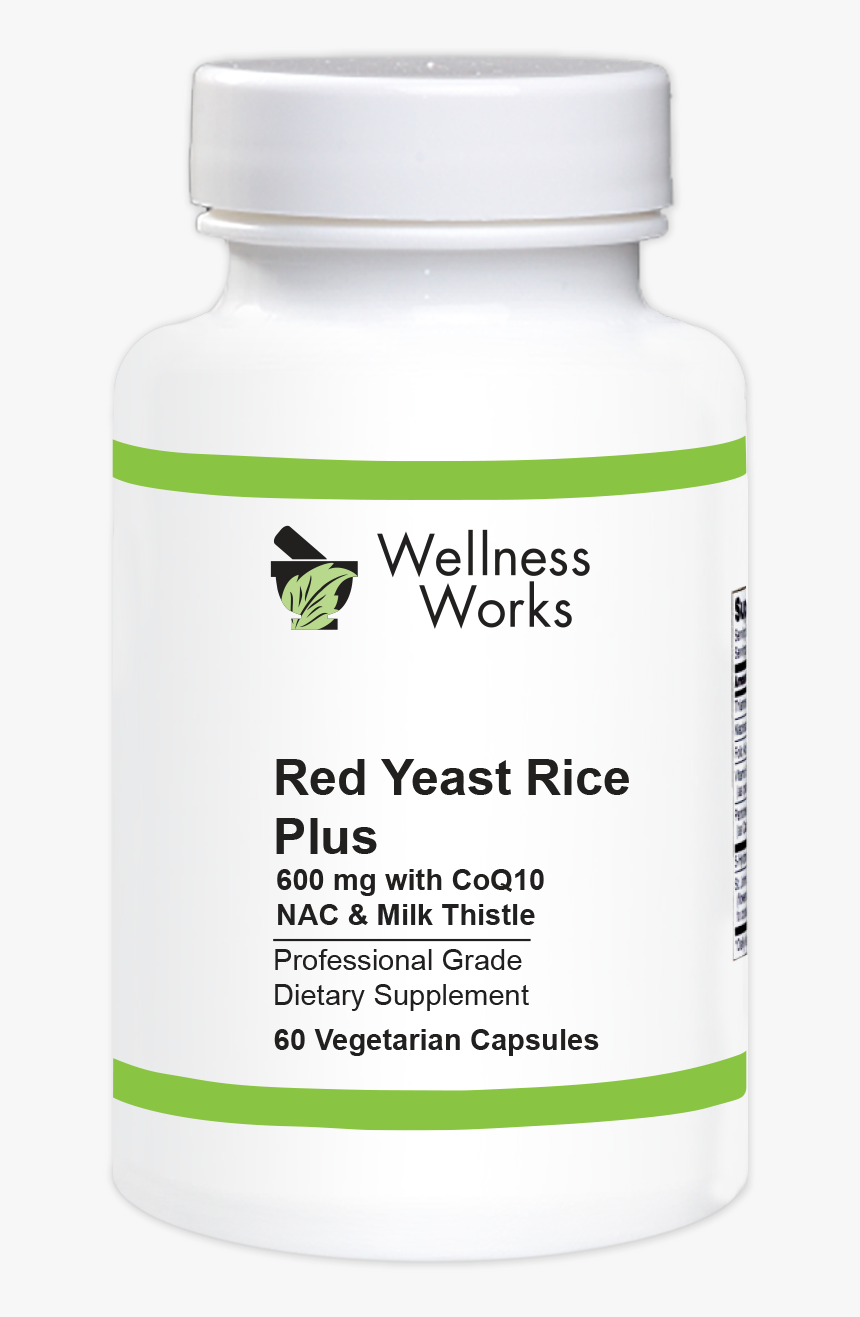 Wellness Works Red Yeast Rice Plus Bottle Shot - Norwegian Pure 3 Fish Oil, HD Png Download, Free Download