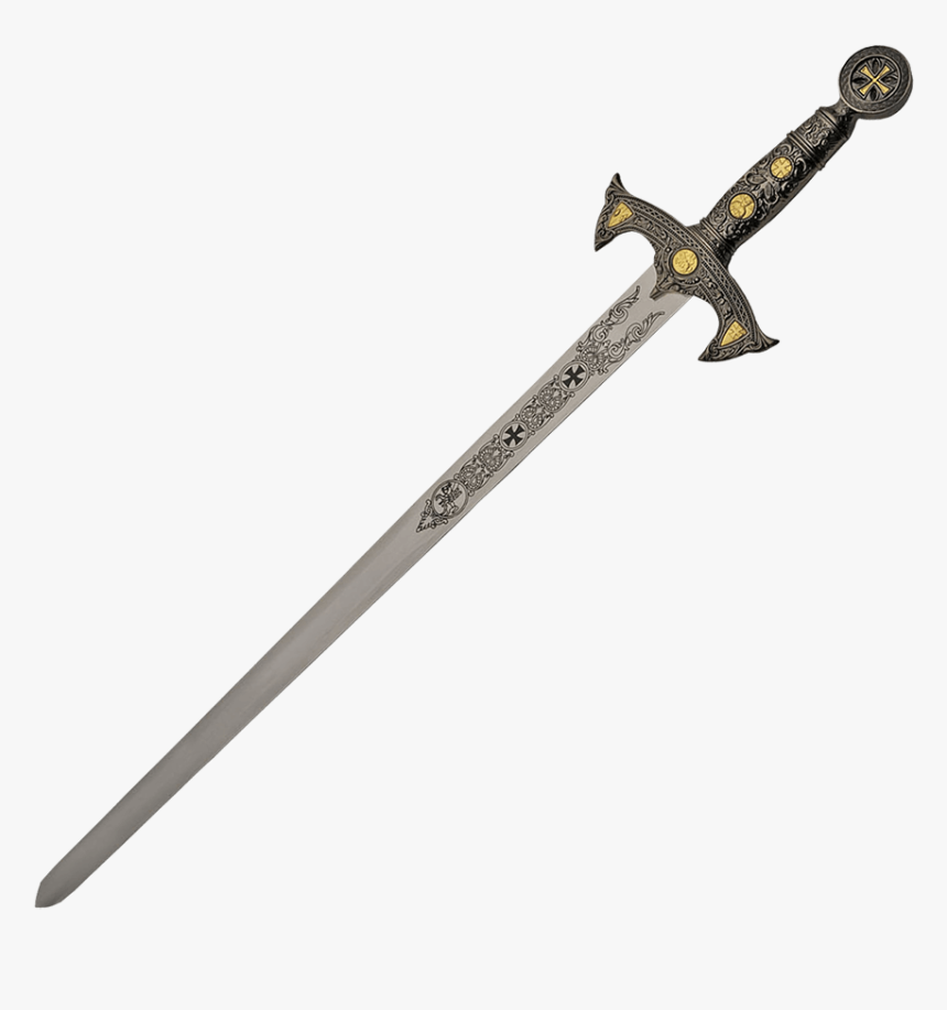 Knights Templar Sword, HD Png Download, Free Download