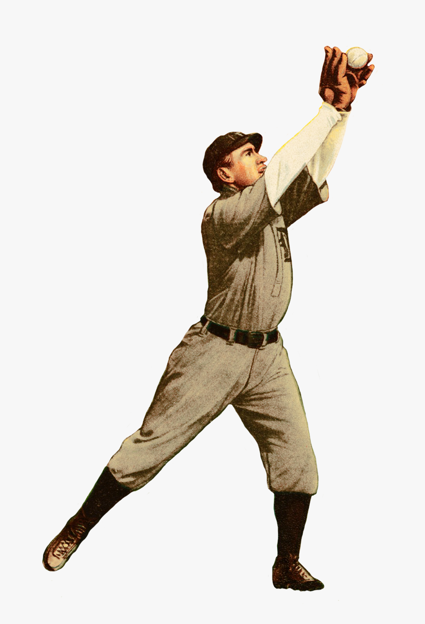 Mcintyre Baseball Player Picture - Baseball Player Vintage Png, Transparent Png, Free Download