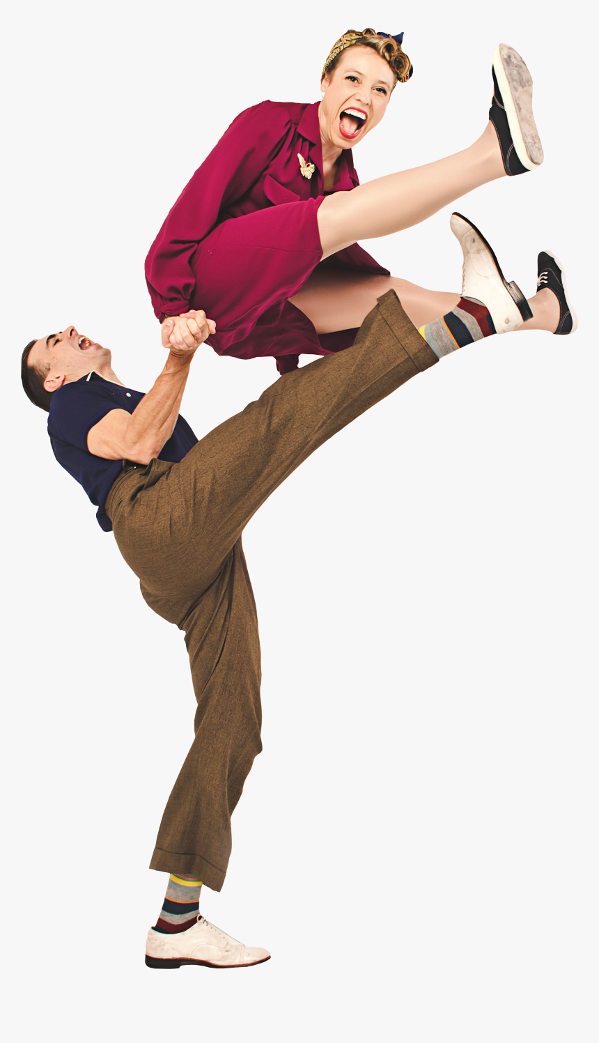 Dancer Png - Swing Dancers Png, Transparent Png, Free Download