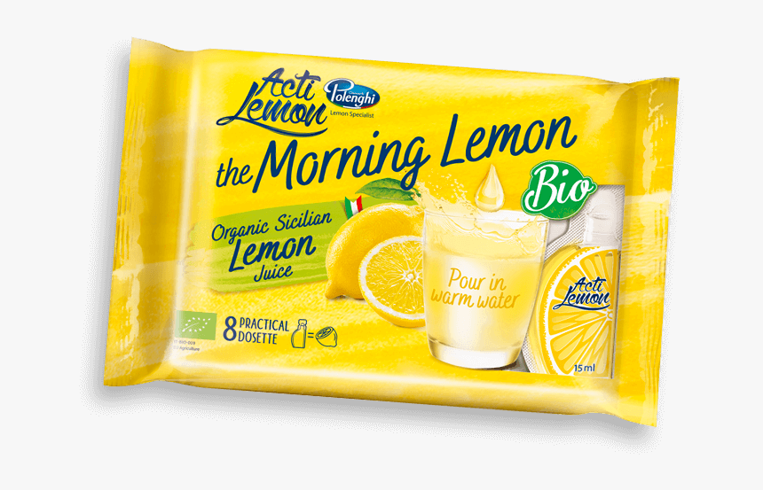 Organic Sicilian Lemon Juice - White Coffee, HD Png Download, Free Download