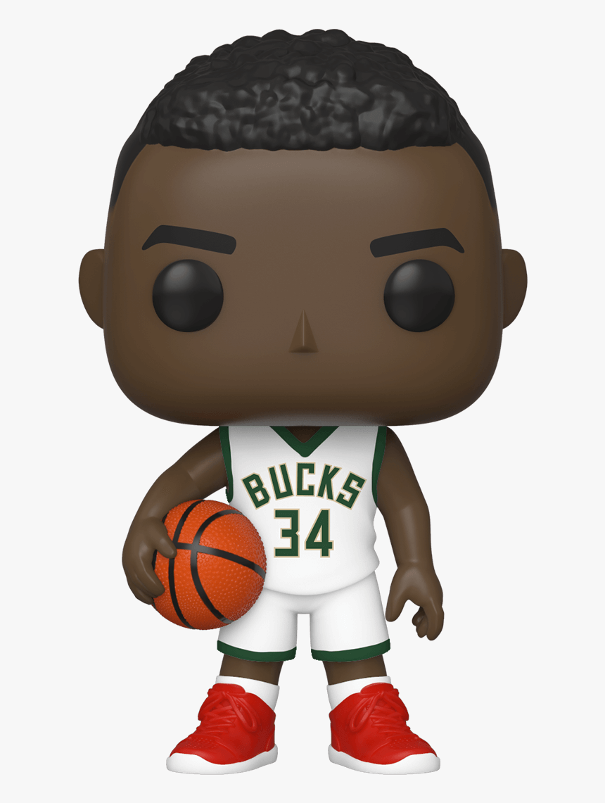 Nba Milwaukee Bucks Giannis Antetokounmpo Pop Vinyl - Giannis Antetokounmpo Funko Pop, HD Png Download, Free Download