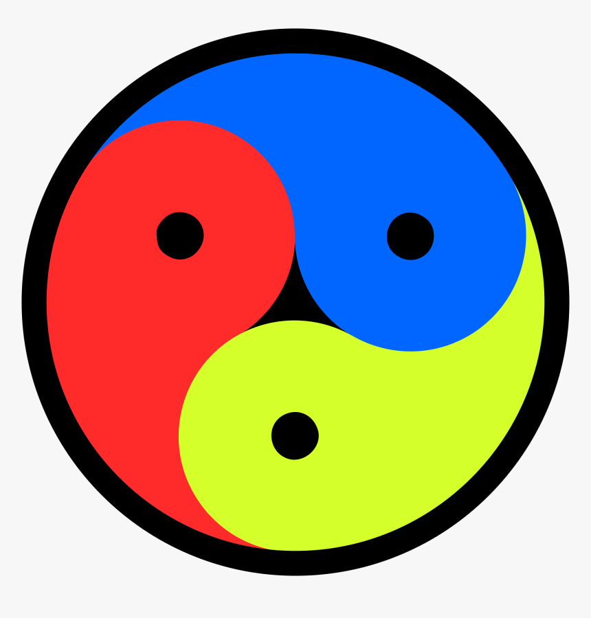 Yin Yang Yuan Symbol, HD Png Download - kindpng