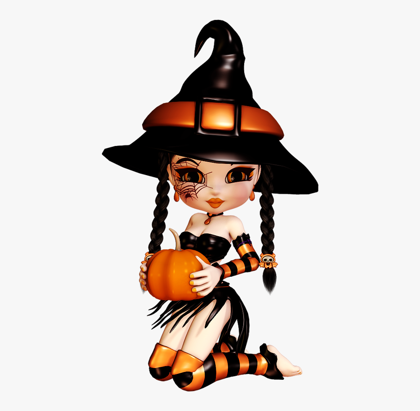 Brujitas Halloween Png, Transparent Png, Free Download