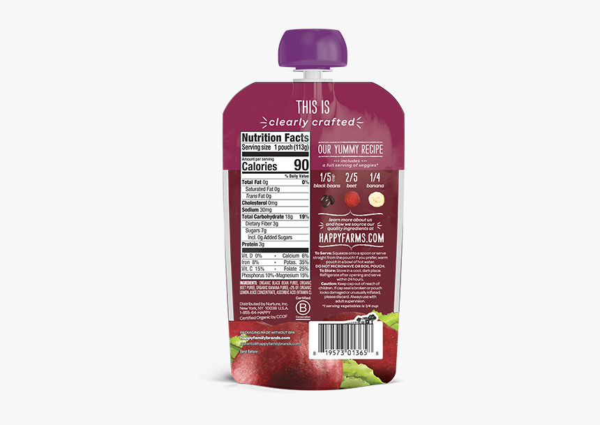 Black Beans, Beets & Bananas"
 Class="fotorama Img"
 - Bottle, HD Png Download, Free Download