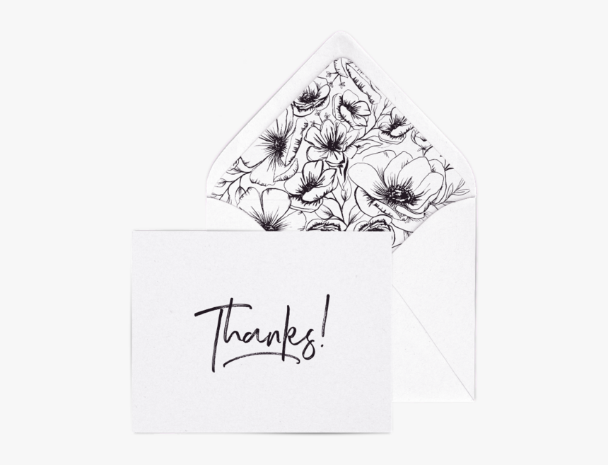 Thanks Letterpress Cards Pack 1, HD Png Download, Free Download