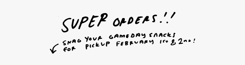 Superbowlheader-01 - Calligraphy, HD Png Download, Free Download