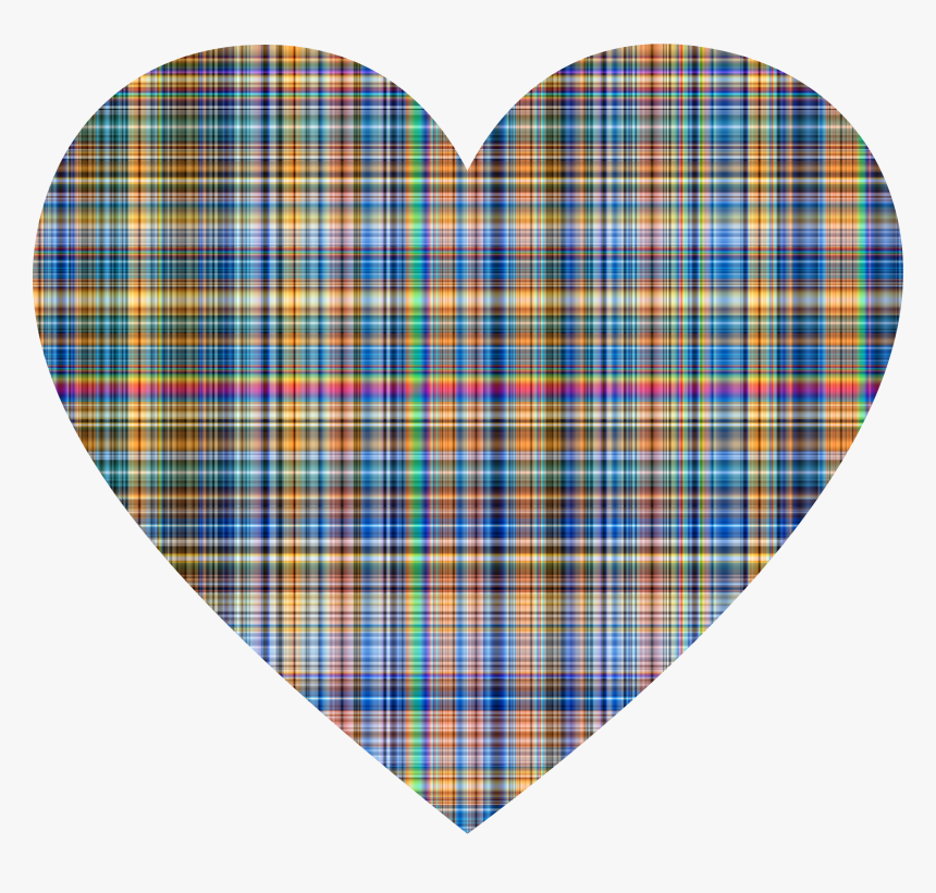 Heart Clipart Plaid - Clip Art, HD Png Download, Free Download