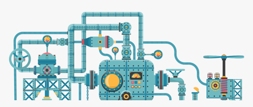 Complex Industrial Mahine, HD Png Download, Free Download