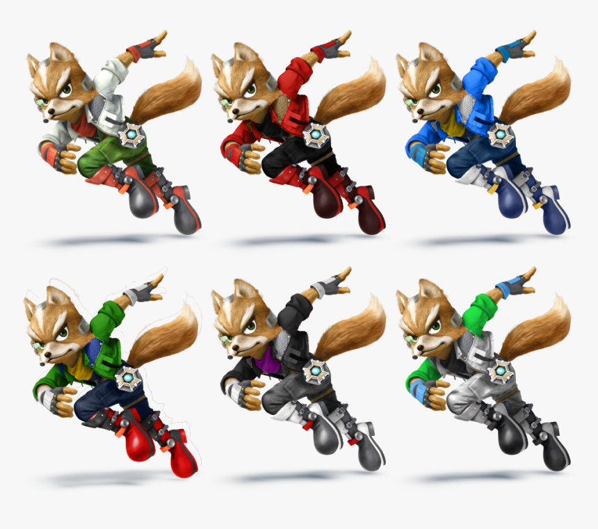 Fox Png Smash - Fox Smash 4 Alts, Transparent Png, Free Download