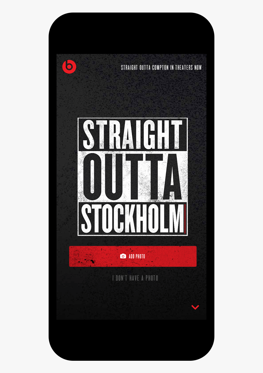 Straight Outta Blank Png - Tablet Computer, Transparent Png, Free Download