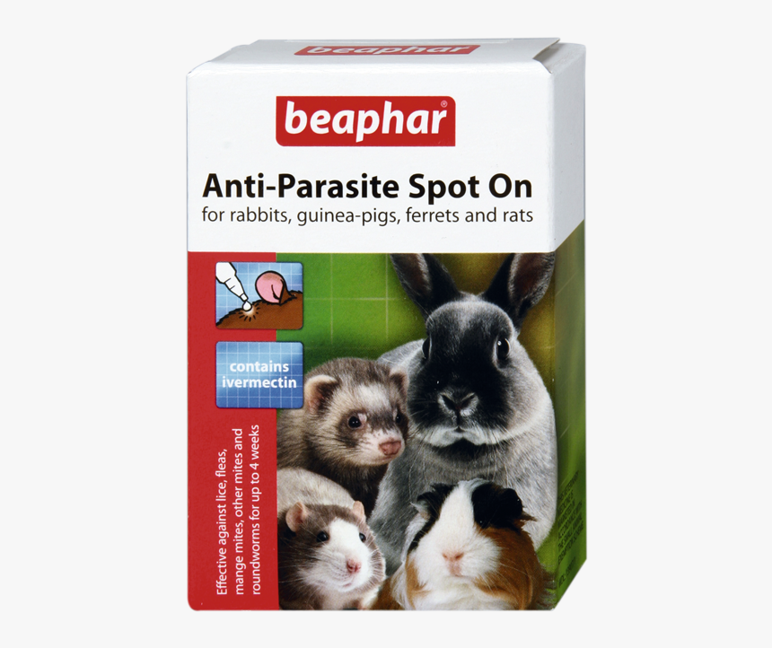 Anti-parasite Spot On Rabbit/guinea Pig/ferret/rat - Beaphar Anti Parasite Spot, HD Png Download, Free Download