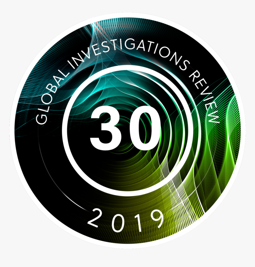 Global Investigations Review Gir 30 2019 Badge - Circle, HD Png Download, Free Download