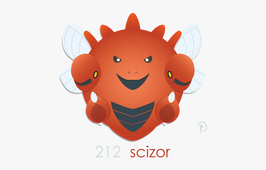 Scizor 
the Crabby Mantis Pokemon I’ve Always Loved - Cartoon, HD Png Download, Free Download