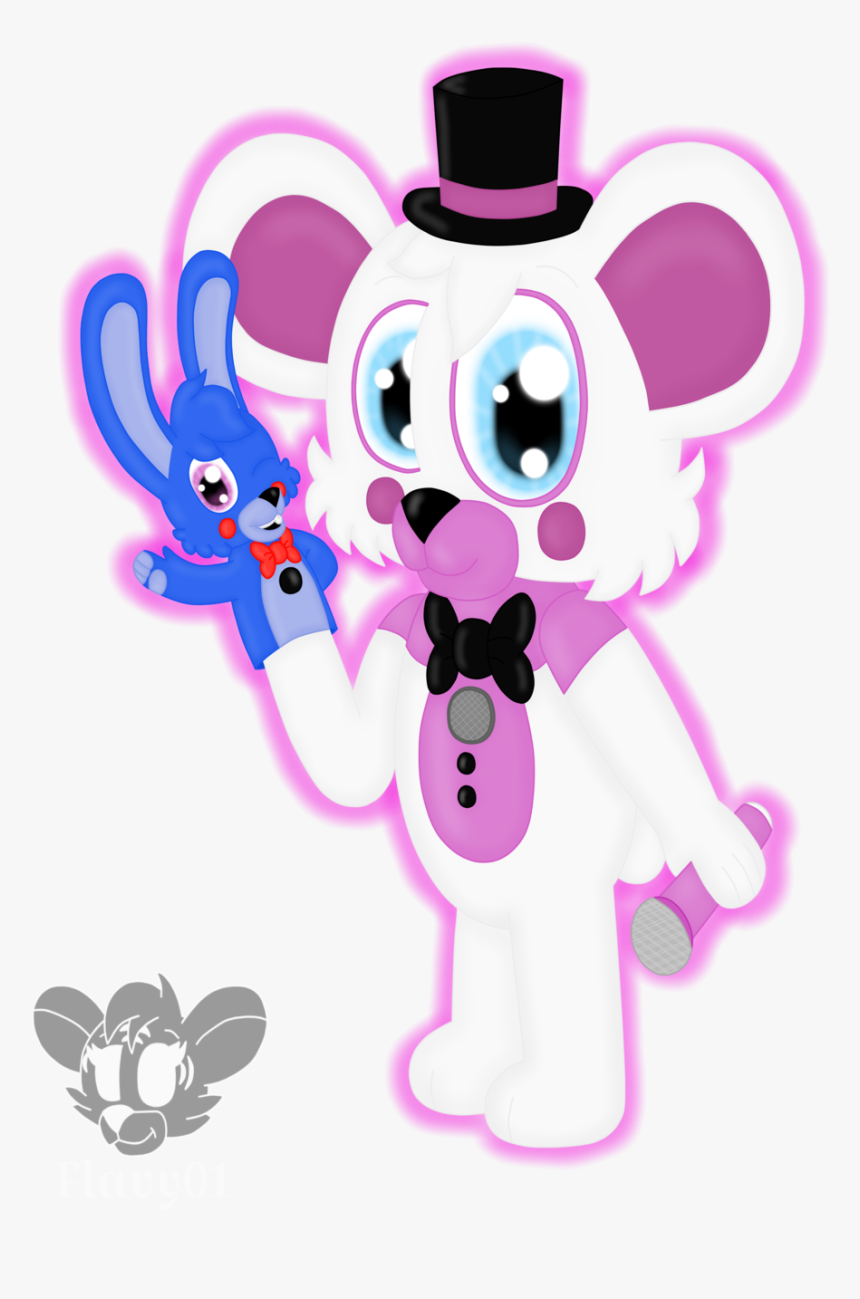 A Little And Cute Chibi Funtime Freddy By Thetigressflavy - Fnaf Cute Funtime Freddy, HD Png Download, Free Download