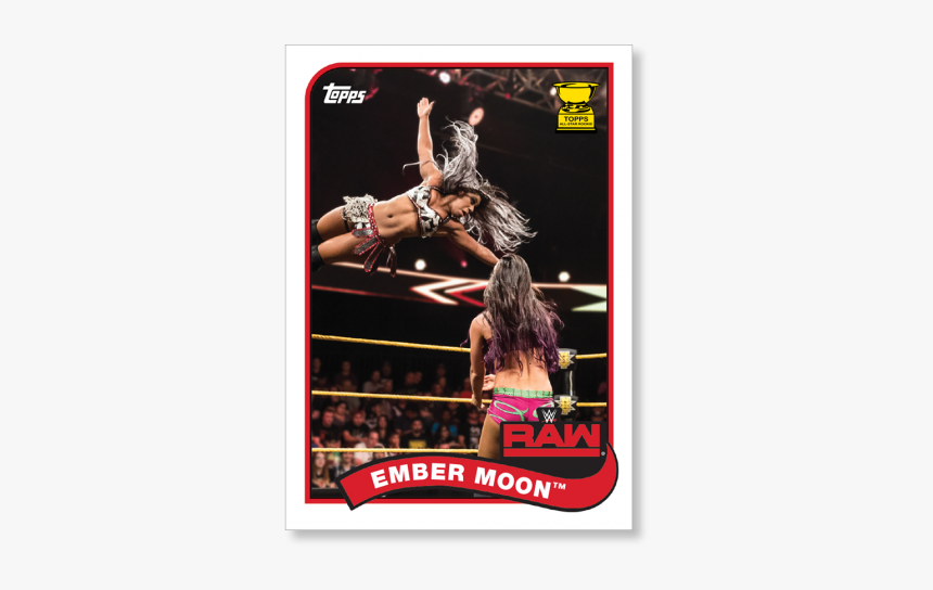 2018 Topps Wwe Heritage Ember Moon Base Poster - Professional Wrestling, HD Png Download, Free Download