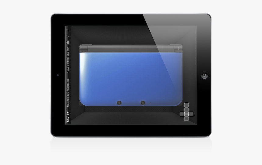 Nintendo 3ds Xl Relative To Ipad - Tablet Computer, HD Png Download, Free Download