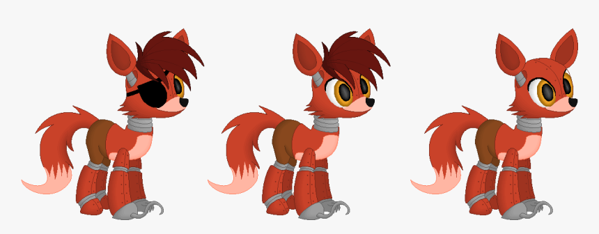 Transparent Five Nights At Freddy"s Foxy Png - My Little Pony Foxy, Png Download, Free Download