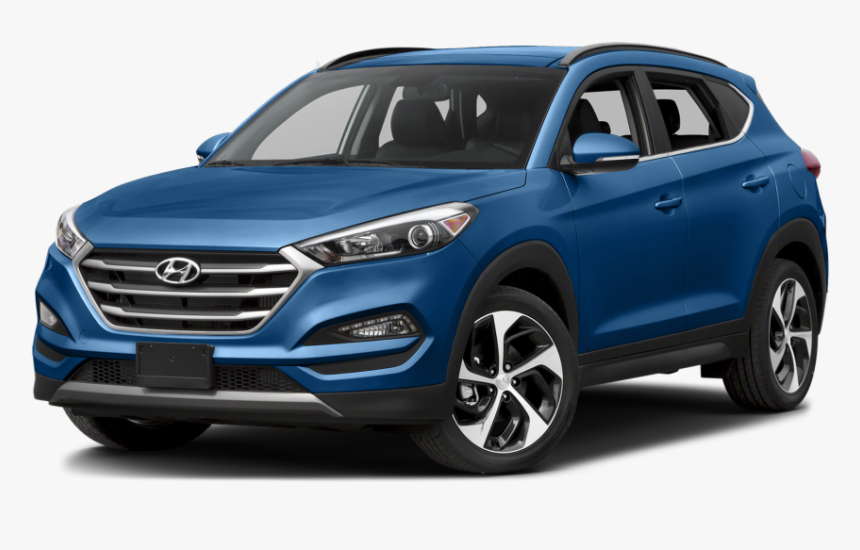 Blue Hyundai Png Transparent Image - 2017 Hyundai Tucson Limited Black Rims, Png Download, Free Download