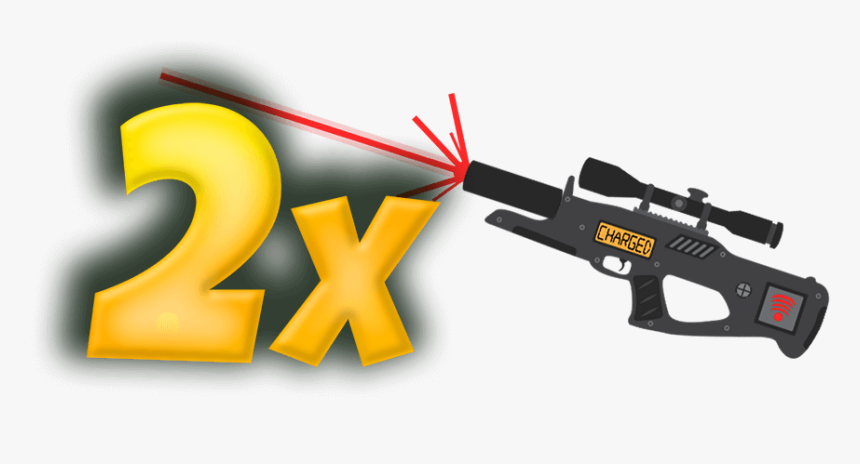 2x Laser Tag - Firearm, HD Png Download, Free Download