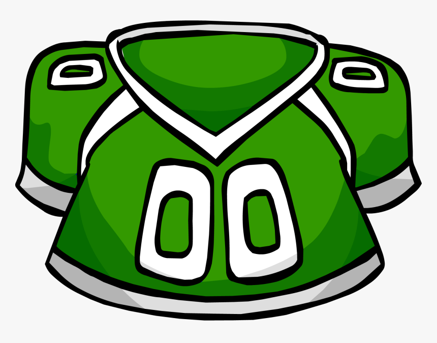 Club Penguin Rewritten Wiki - Green Jersey Clip Art, HD Png Download, Free Download