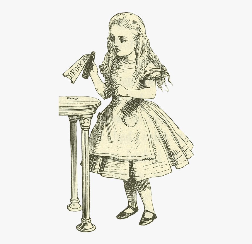 Alice Module2 Aaiw1984tenniel - Alice In Wonderland Lewis Carroll, HD Png Download, Free Download