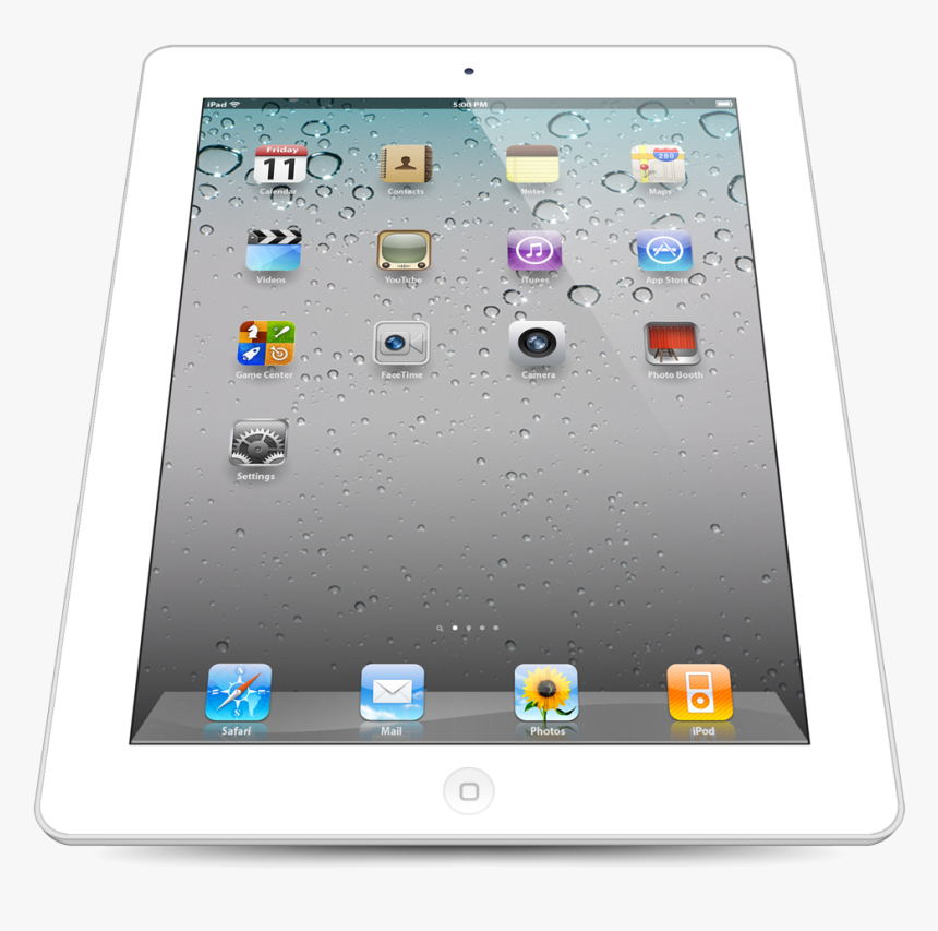 Ipad, Perspective, White Icon - Apple Ipad 2, HD Png Download, Free Download