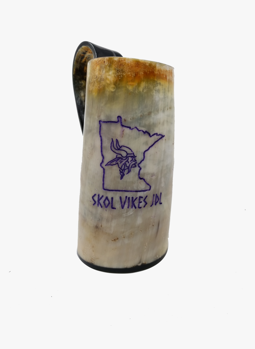 Mn Vikings Horn Tankard"
 Class= - Earthenware, HD Png Download, Free Download