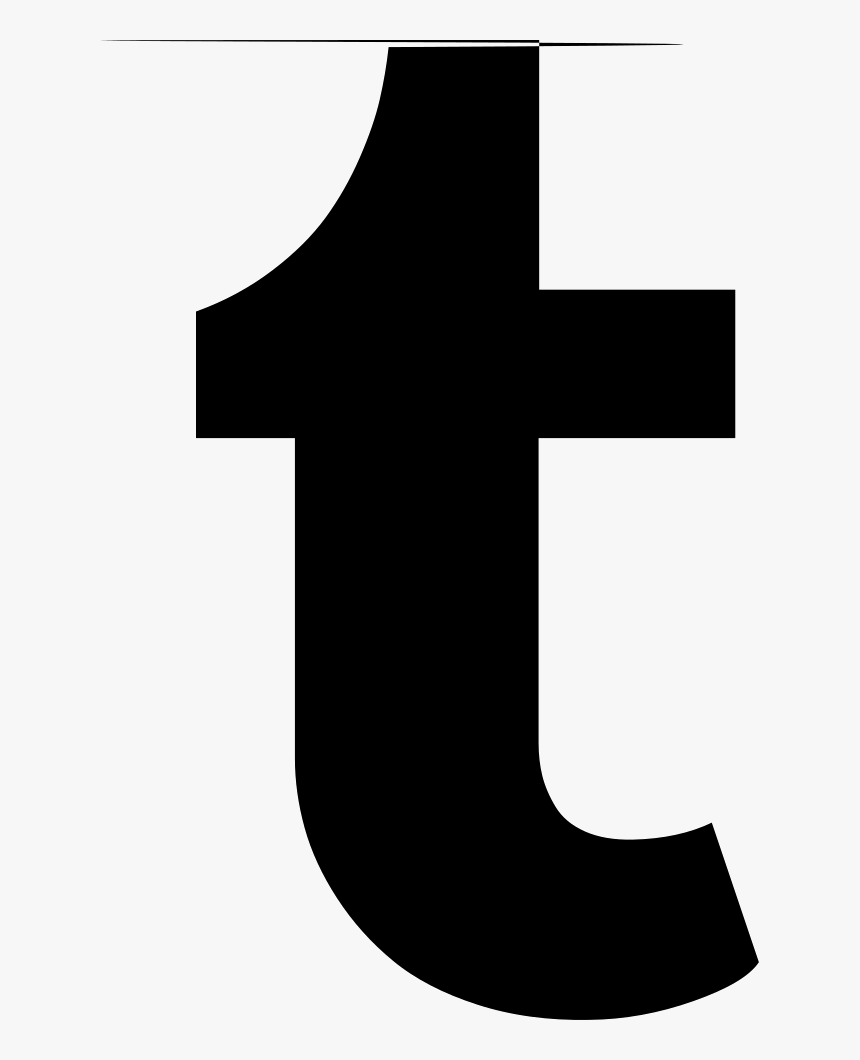 Tumblr - Black Tumblr Logo, HD Png Download, Free Download