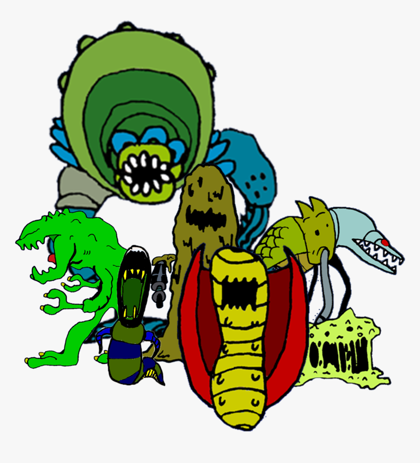 Alien Horde , Png Download, Transparent Png, Free Download