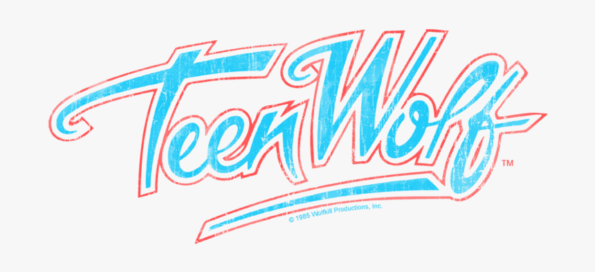 Teen Wolf Neon Logo Men"s Slim Fit T-shirt"
 Class= - T Shirt For Teen, HD Png Download, Free Download