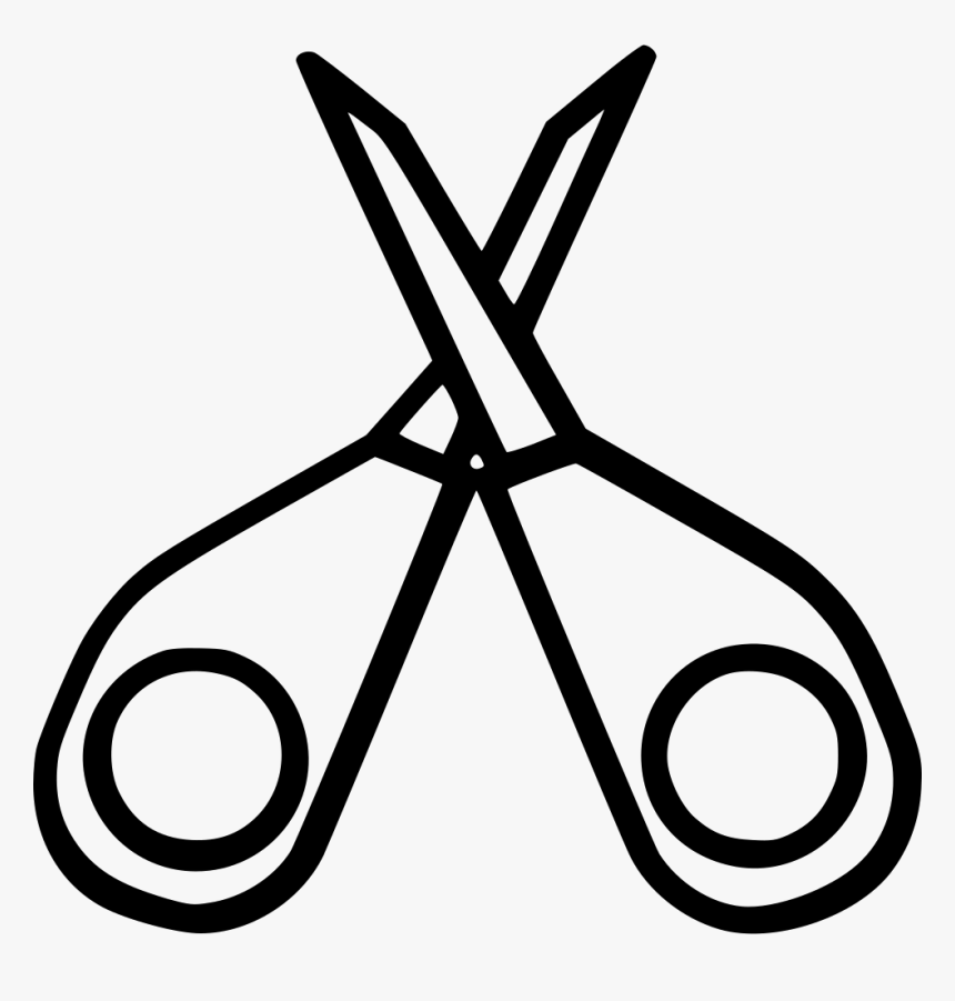 Scissors Fur - Line Art, HD Png Download, Free Download