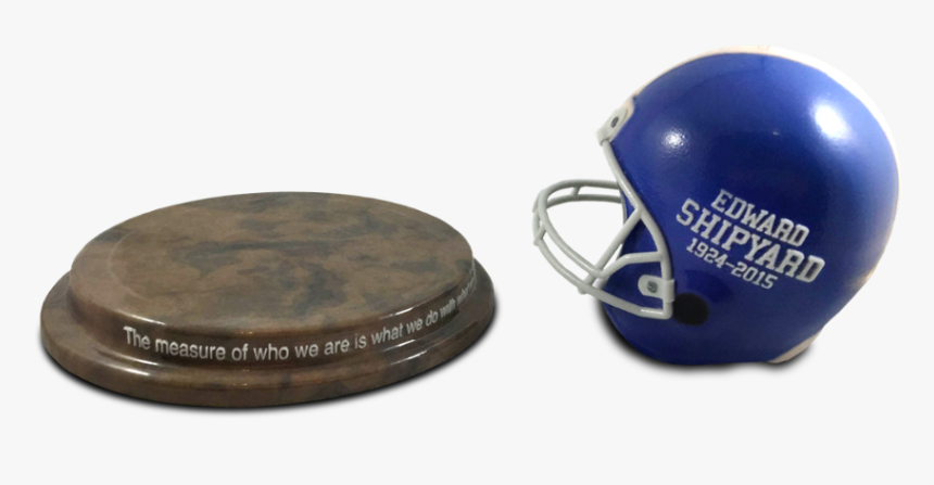 3d Cremation Urn - Football Helmet, HD Png Download, Free Download