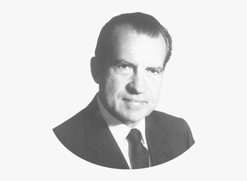 Richard Nixon Black And White, HD Png Download, Free Download