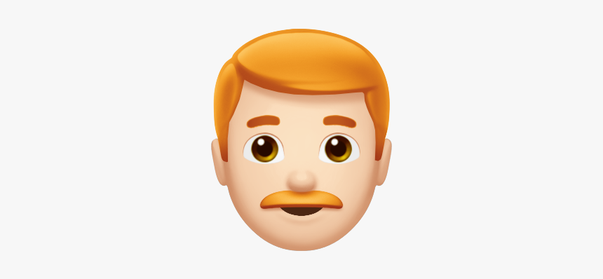 Red Hair Man Emoji, HD Png Download, Free Download