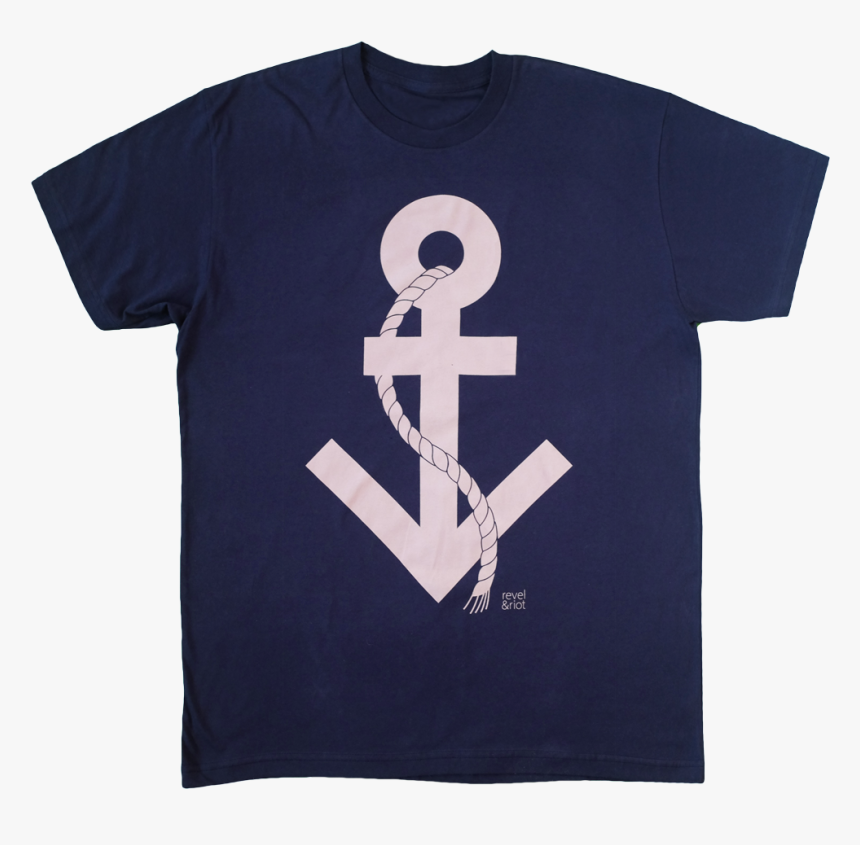 Trans Symbol Anchor T-shirt - T-shirt, HD Png Download, Free Download