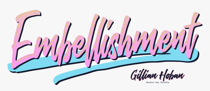 Embellishment Logo Designed By Dephined For Gillian - Calligraphy, HD Png Download, Free Download