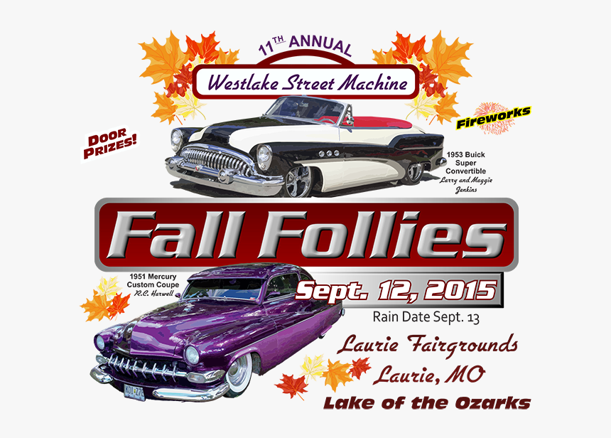 2015 Fall Follies Car Show - Antique Car, HD Png Download, Free Download