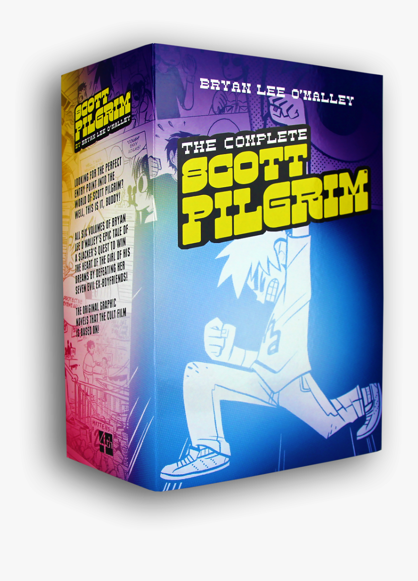 Scott Pilgrim 6 Books Collection Set Bryan Lee O"malley - Scott Pilgrim Vs The World, HD Png Download, Free Download
