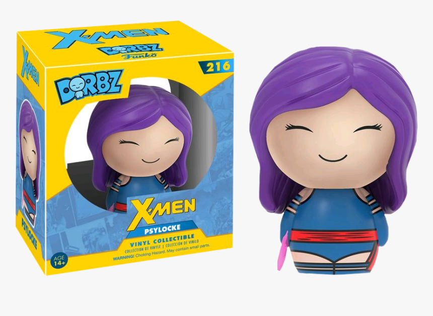 Psylocke Dorbz Vinyl Figure - Funko Dorbz Marvel, HD Png Download, Free Download