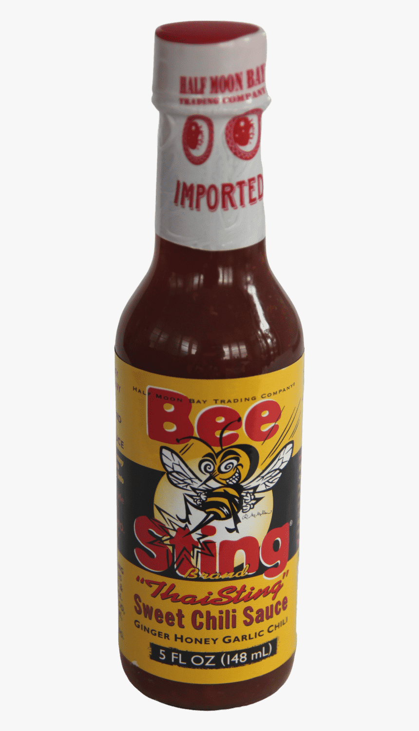 Bee Sting “thai Sting” Sweet Chili Sauce 148ml - Beer Bottle, HD Png Download, Free Download