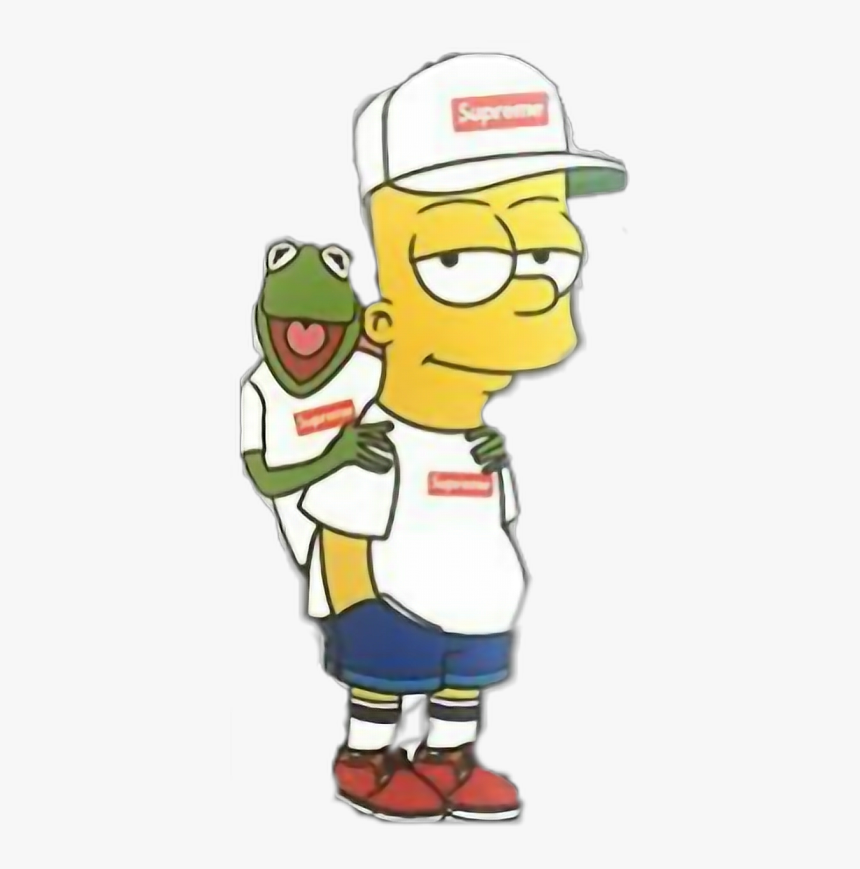 Cartoon Supreme Bart Simpson, HD Png Download, Free Download