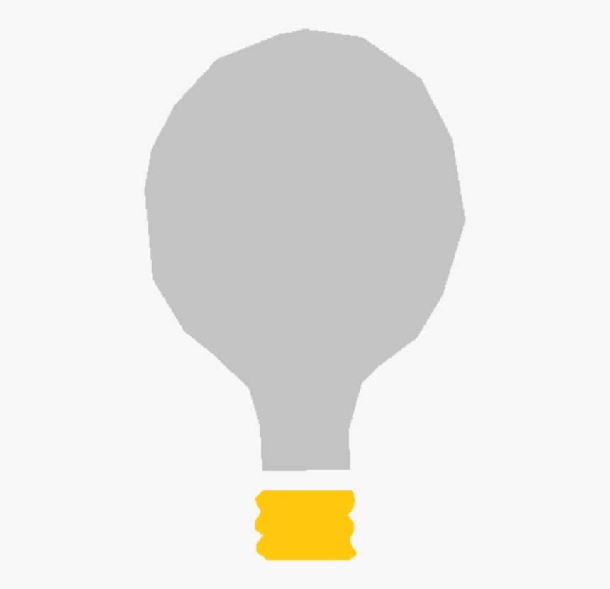 Line,yellow,lightbulb - Hot Air Balloon, HD Png Download, Free Download