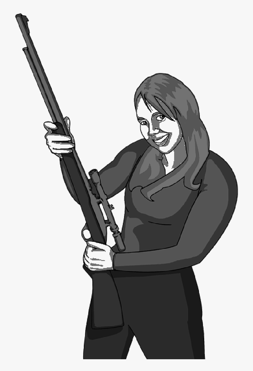 Woman, Country Girl, Gun, Lady, Redneck, - Woman, HD Png Download, Free Download