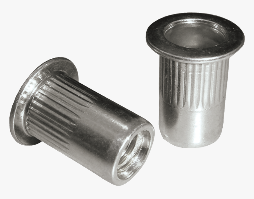 Rivet Nut-steel Zinc Plated - Aluminum Rivet Nut 1 4 20, HD Png Download, Free Download